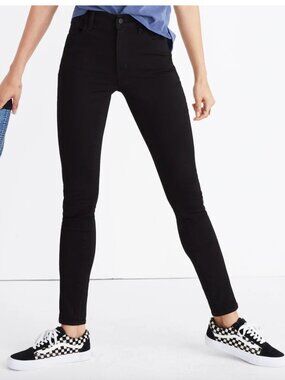 Madewell Roadtripper Black Skinny Jeans